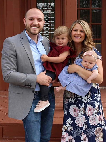 Chiropractor Clear Lake WI Chase O'Keefe With Family Chiropractor Clear Lake WI Chase O'Keefe With Family
